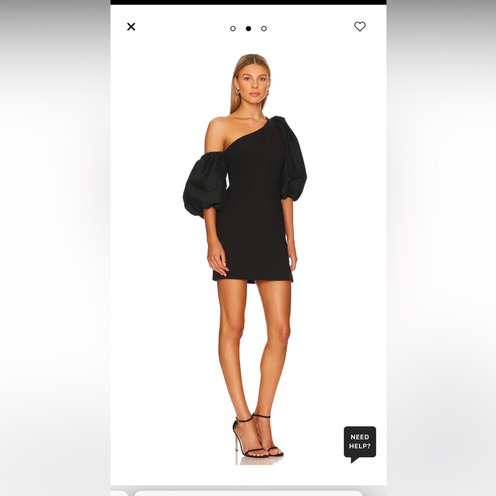 Natasha Dress in Black LIKELY size 0